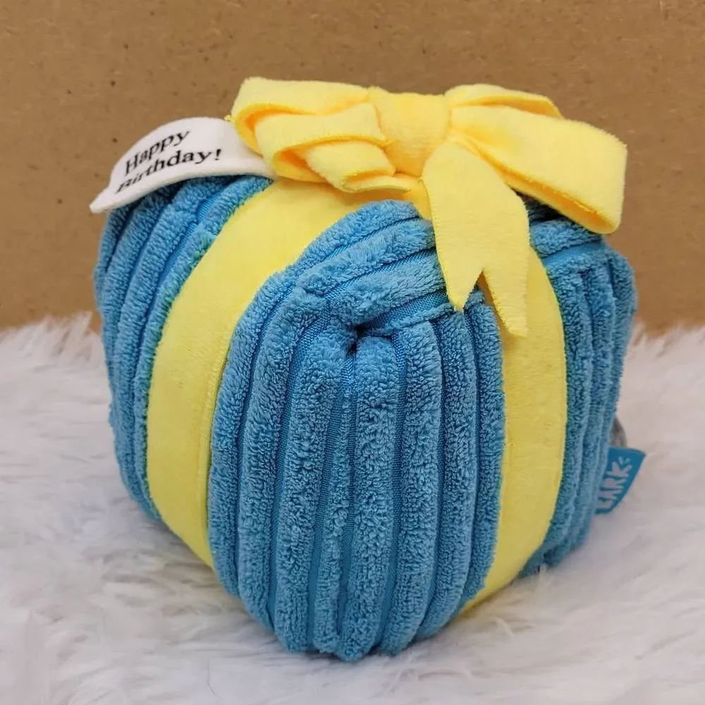 Bark Throw A Party Present Dog Toy Gift Size Med - Lrg NWOT